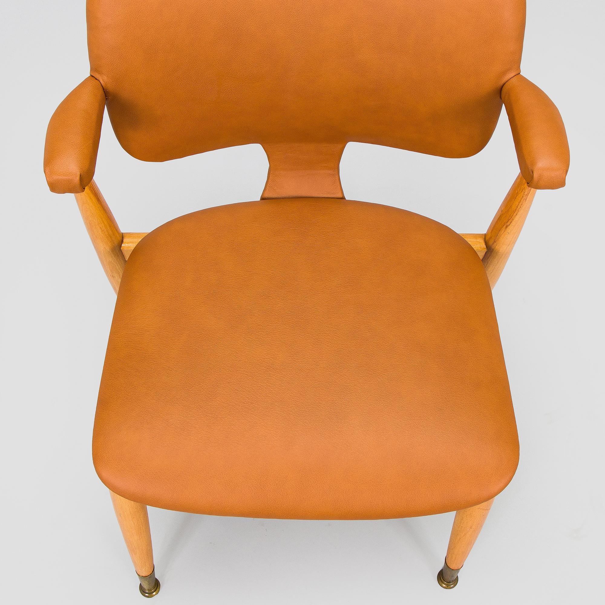 Ilmari Tapiovaara, a mid-20th century 'Domus Lux' armchair for Lukkiseppo.