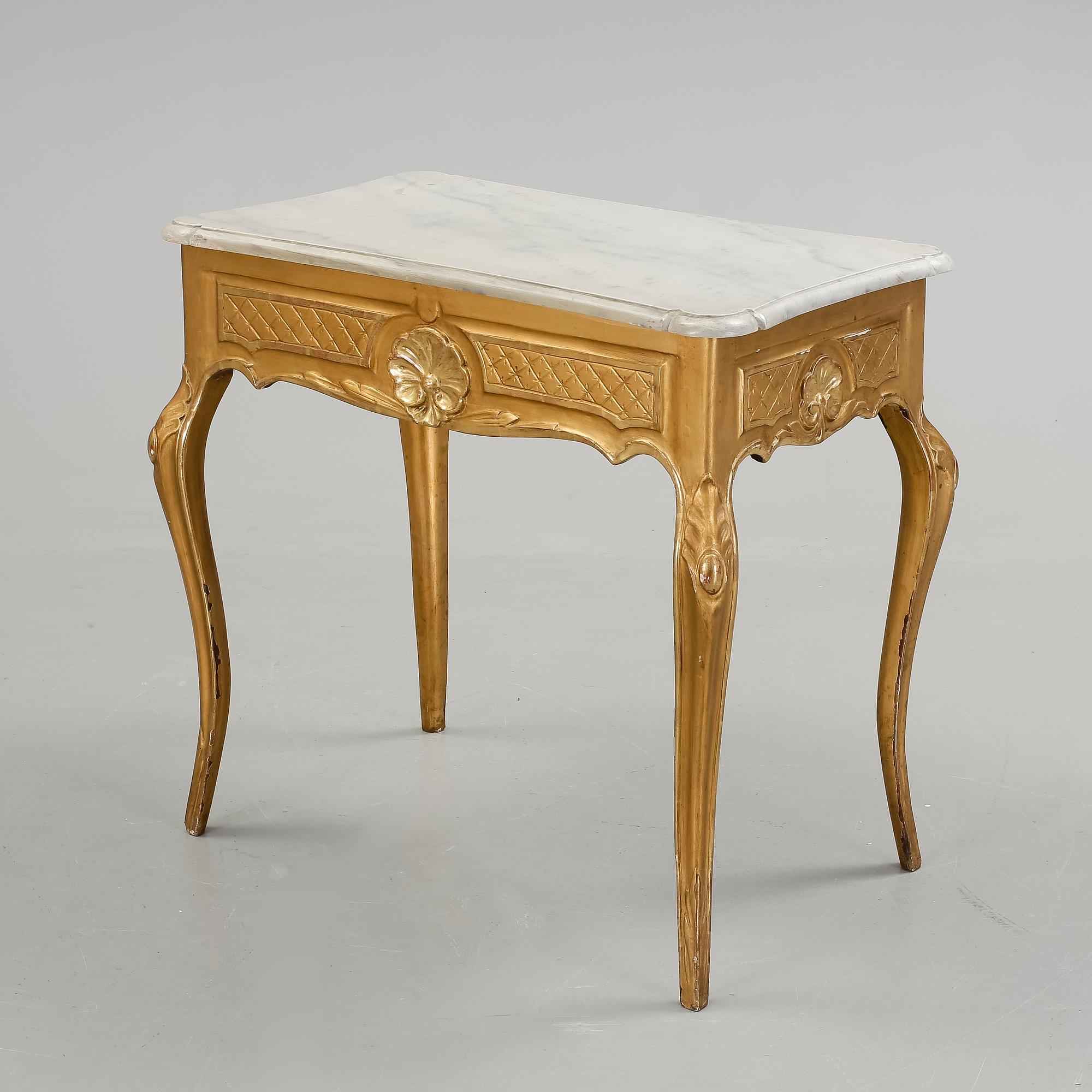 BORD, rokokostil, 1800-tal.