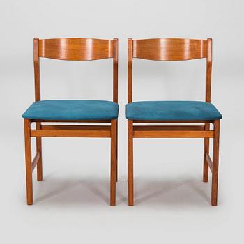 Olof Ottelin, tuoleja, 2 kpl, "Kari", Oy Stockmann Ab, Keravan puusepäntehdas, 1960-luku.