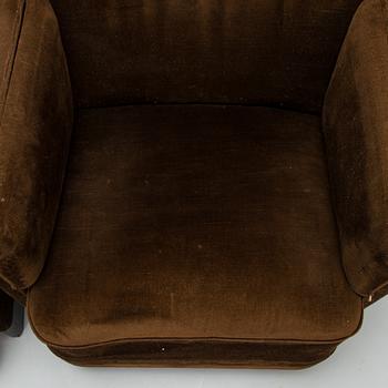A pair of 1930's 'Continent' nr 217 armchairs for Asko.