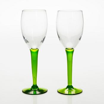 Saara Hopea,  viinilaseja, 11 kpl, "Traviata", Nuutajärvi.