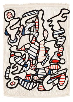 844. VÄVD TAPET. "Arborescence". Gobelängteknik och "transparent väv". 162 x 117,5 cm. Komponerad av Jean Dubuffet,