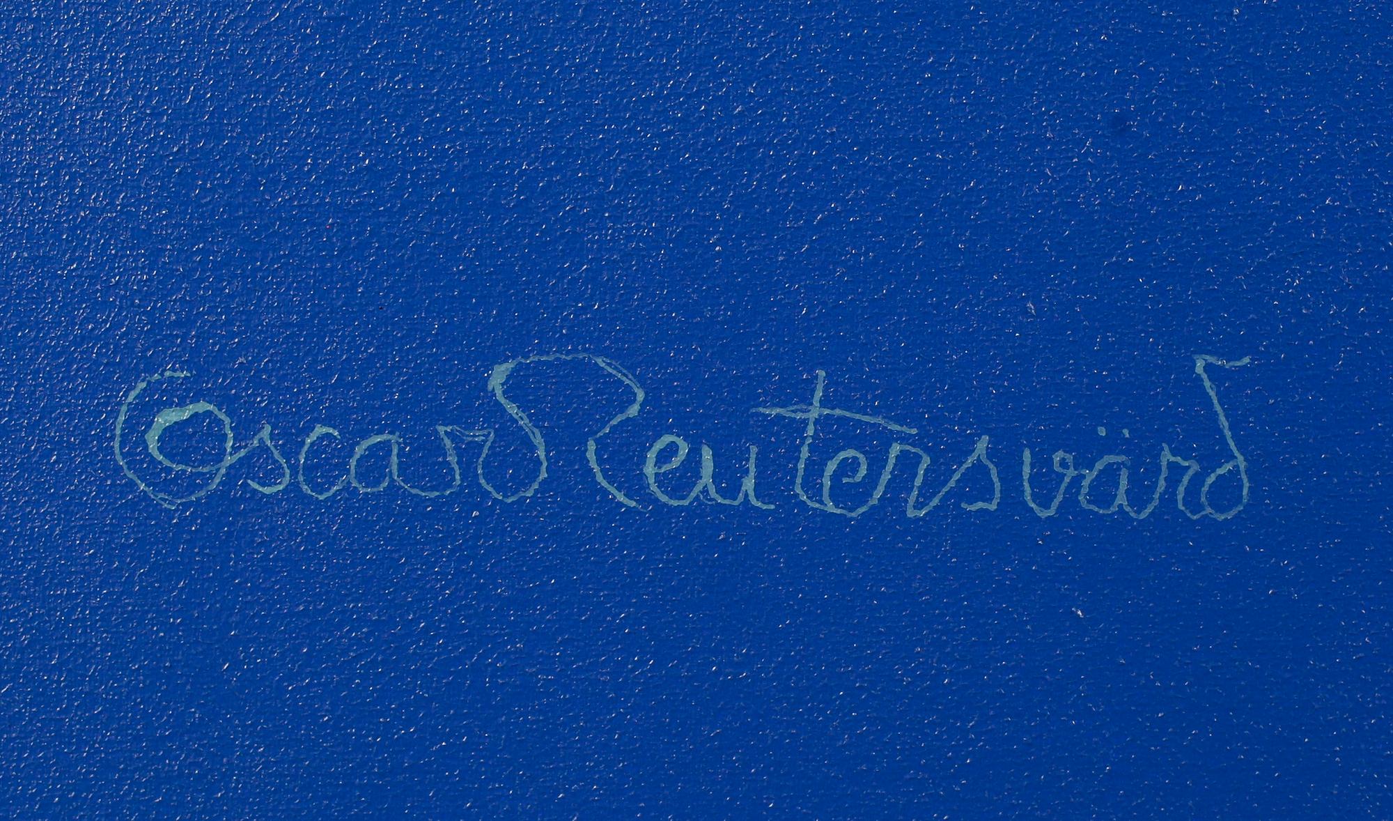 OSCAR REUTERSVÄRD, olja på duk, signerad.