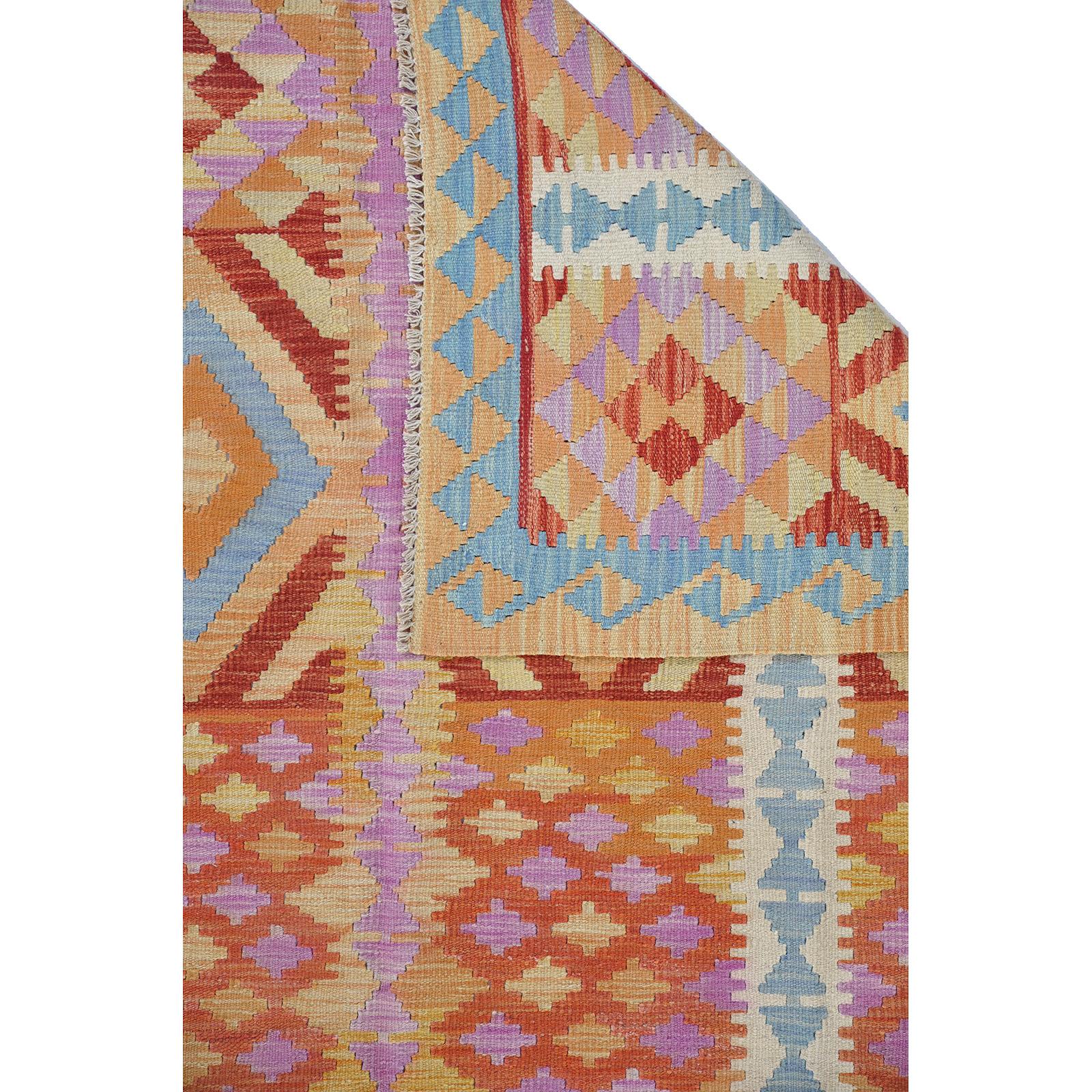 A rug, kilim, ca 250 x 187 cm.