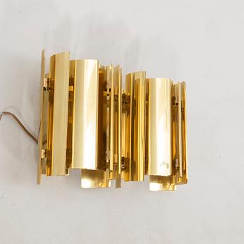 Wall lamps, a pair by Falkenbergs Belysning, late 20th century.