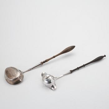 SOPPSLEV, silver, Johan Carlsson, Norrköping, 1836.