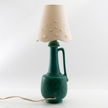 Wilhelm Kåge, lamp and lid vase mid-20th century.