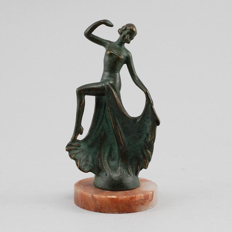 FIGURIN, brons, omkring 1900-talets mitt.