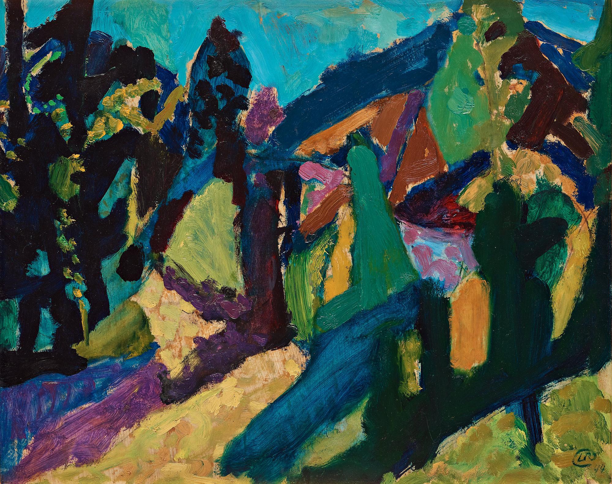 Lennart Rodhe, "Skog".