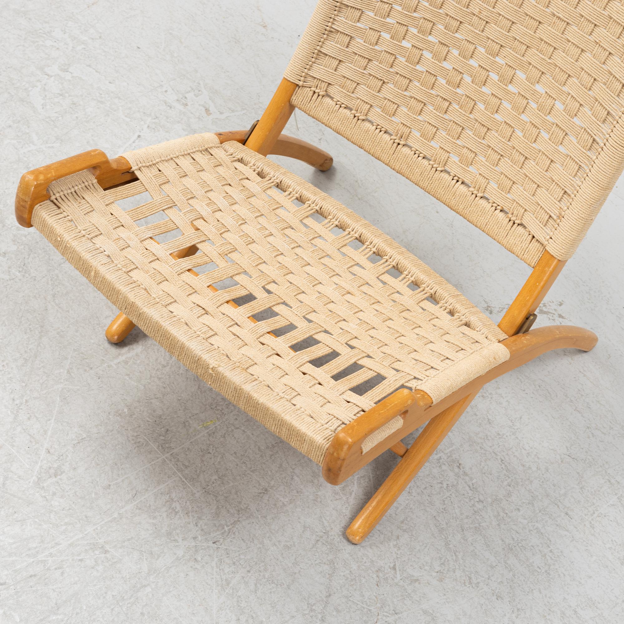 Ebert Wels, a lounge folding chair, 1960's.