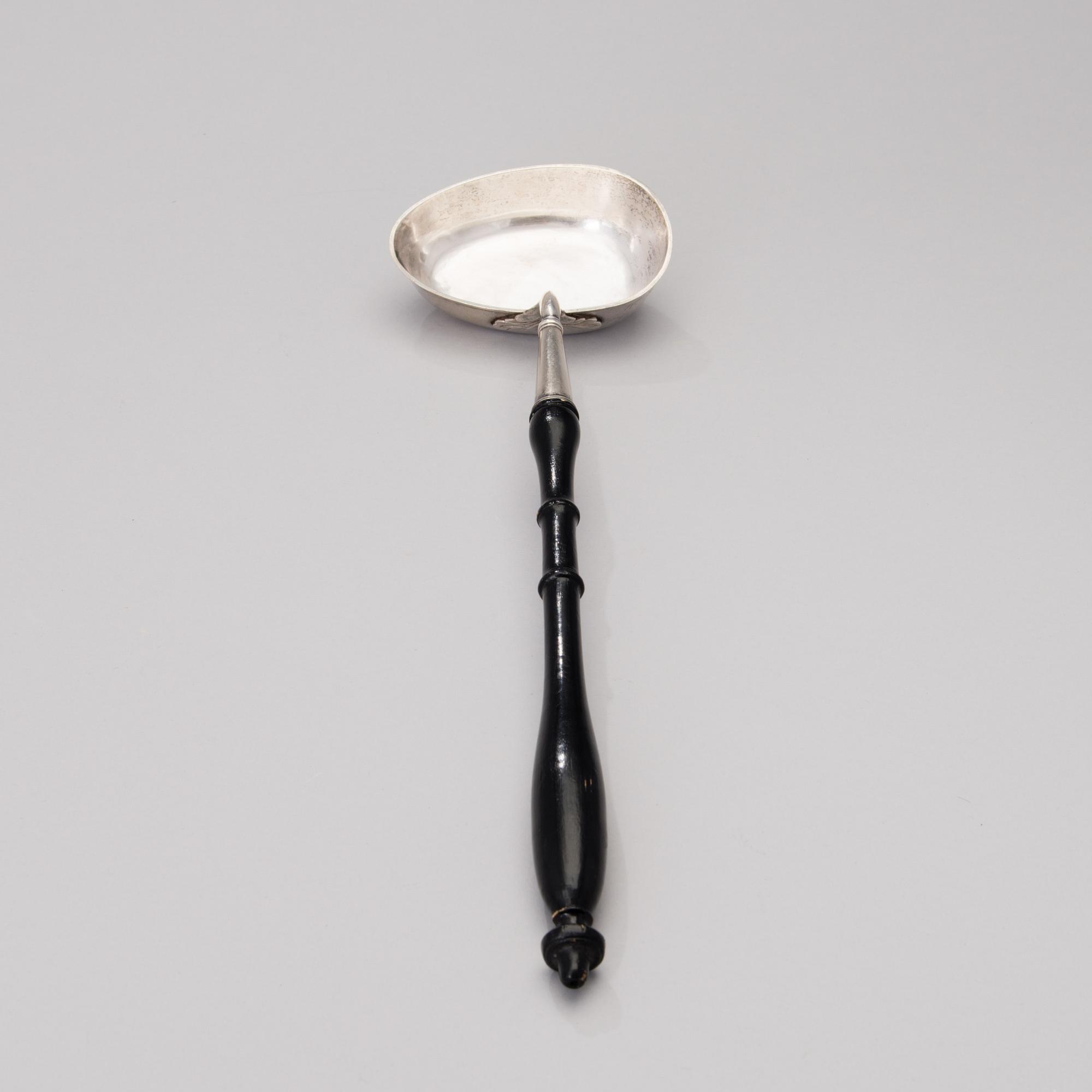 A FINNISH SILVER LADDLE, Anders Christian Levon (1783-1817), Turku before 1809.