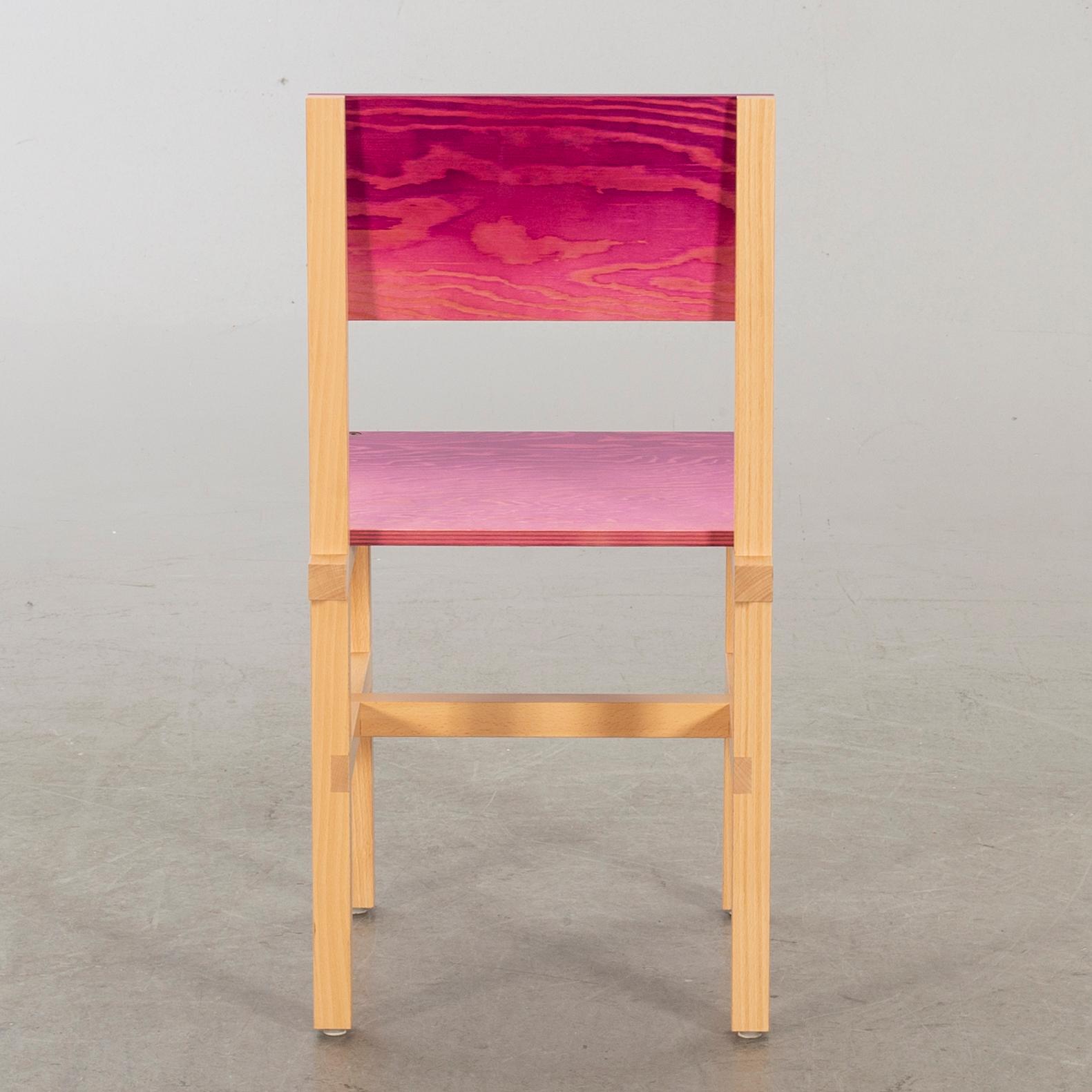 FREDRIK PAULSEN, "Röhsska"Designbaren, chair, Blå Station 2020, Chair 79/102.