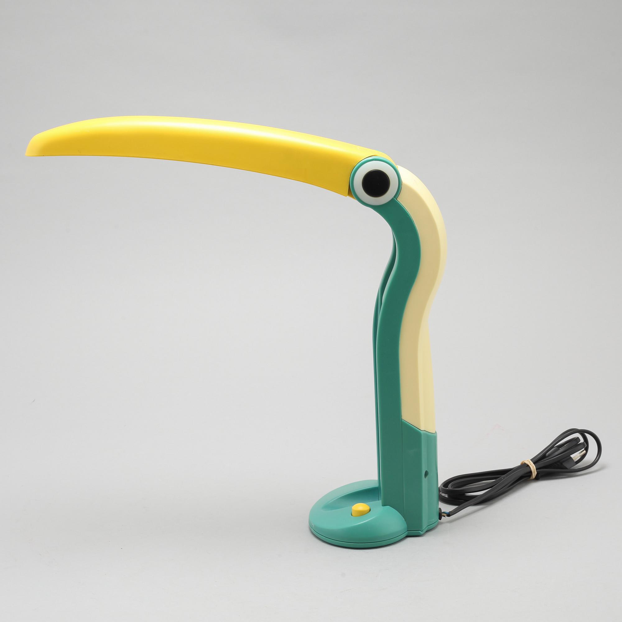 A 1980/90s "Toucan lamp" by H.T Huang.
