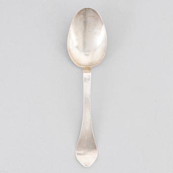 Hans Henriksson Wettersten, sk Råttsvansked, silver, barock, Vadstena (1682-1726).