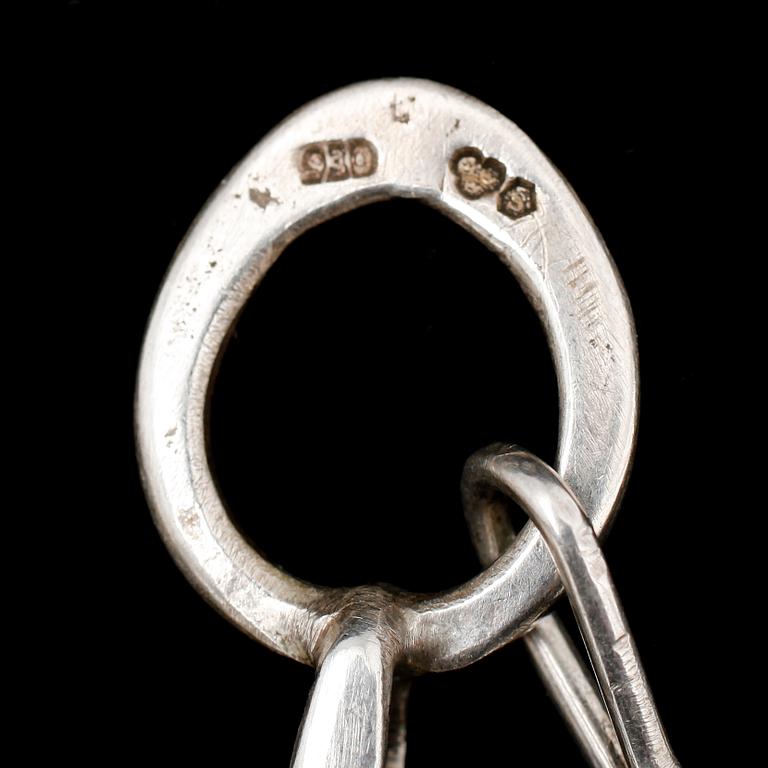 HALSKEDJA, silver, ateljéarbete. Vikt ca 126 g.