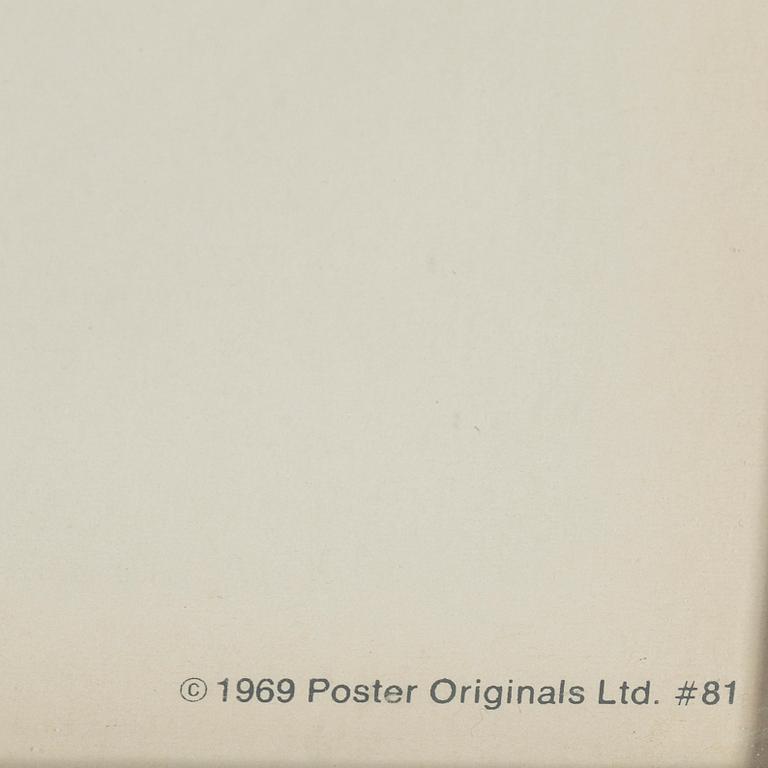 ROY LICHTENSTEIN, poster, The Salomon Guggenheim Museum New York.