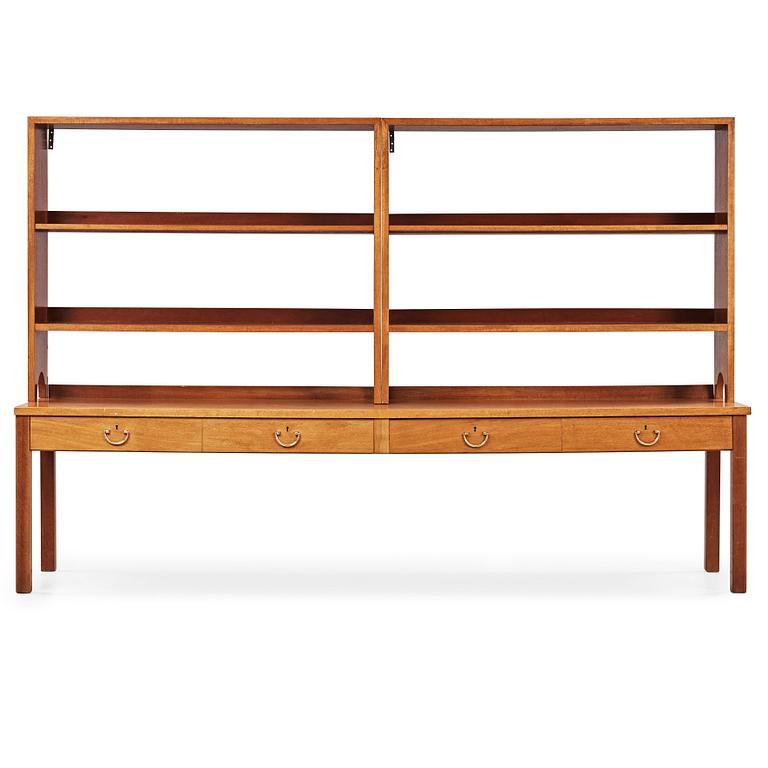 JOSEF FRANK, bord med bokhyllor, Firma Svenskt Tenn, modell 1142.