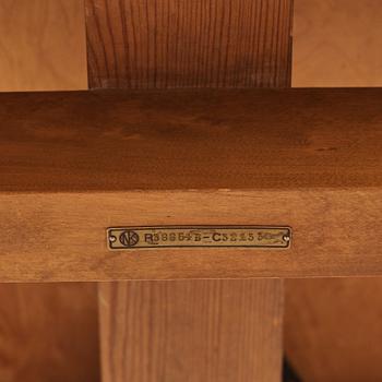 Axel Einar Hjorth, a special commissioned dining table, "Birka", Nordiska Kompaniet, Sweden 1930s.