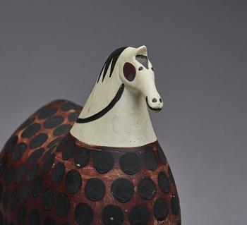 SKULPTUR, Stig Lindberg, "Springare", signerad.