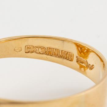 Björn Weckström, a ring 18K gold, for Lapponia.