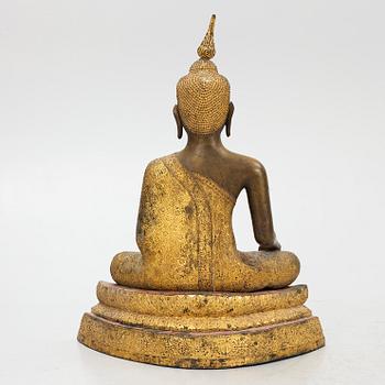 Budda, brons, Thailand, 1900-tal.