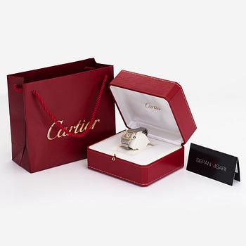 Cartier, Santos, armbandsur, 23,5 mm.