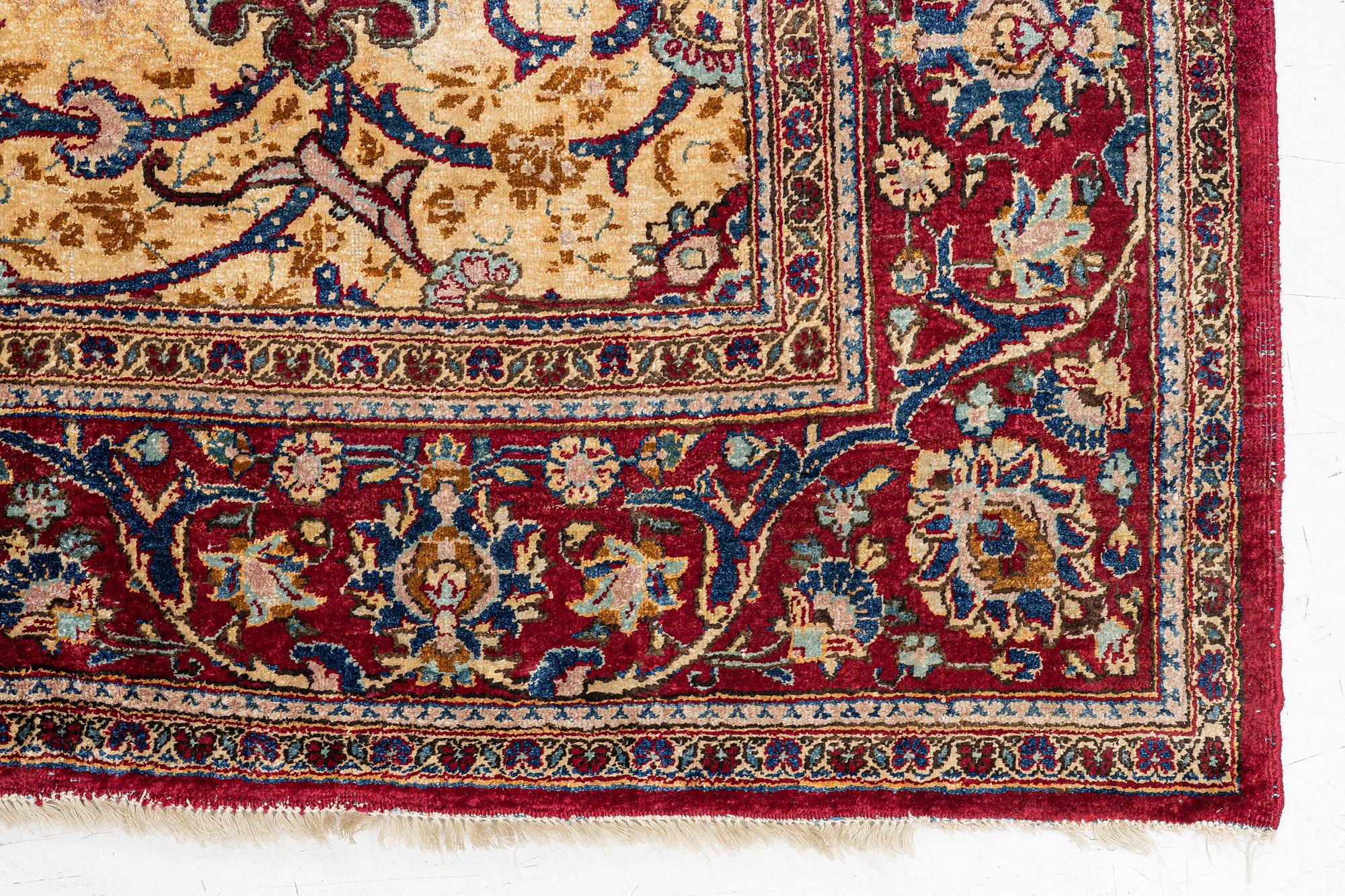 Matta silke Keshan 208 x 134 cm.