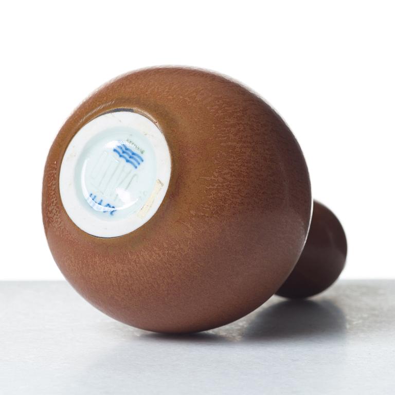 Axel Salto, a stoneware vase, Royal Copenhagen, Denmark.