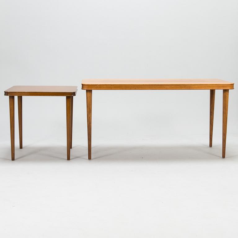 Two 1950's coffee tables the other for Oy Paul Boman Ab.
