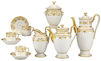 1430. A French Empire Tea and Coffee service, first half of 19th Century.
