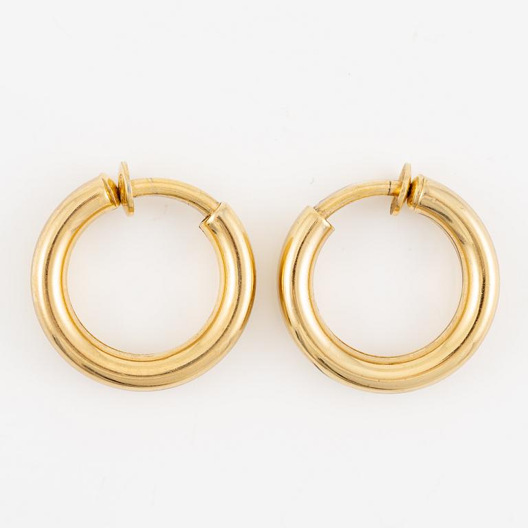 Christian Dior, örhängen, ett par och collier med hänge.