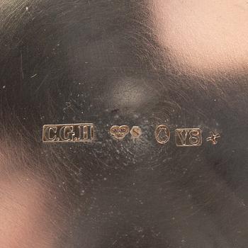 CG Hallberg Vase/Cup silver Stockholm 1947.