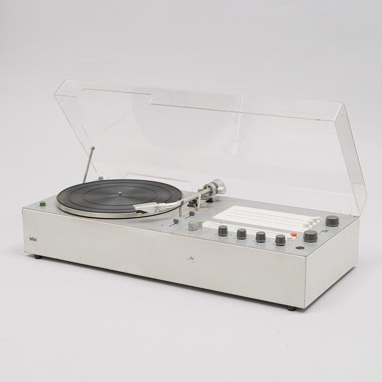 Dieter Rams, stereoutrustning, 5 delar, Braun, Tyskland 1970-tal.