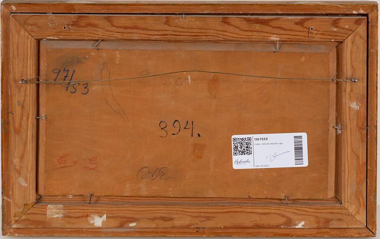 CARL WILHELMSON, weimar on panel, signed C. Wilhelmson and dated 1918.