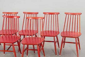 PINNSTOLAR, 7 st, 1950/60-tal.