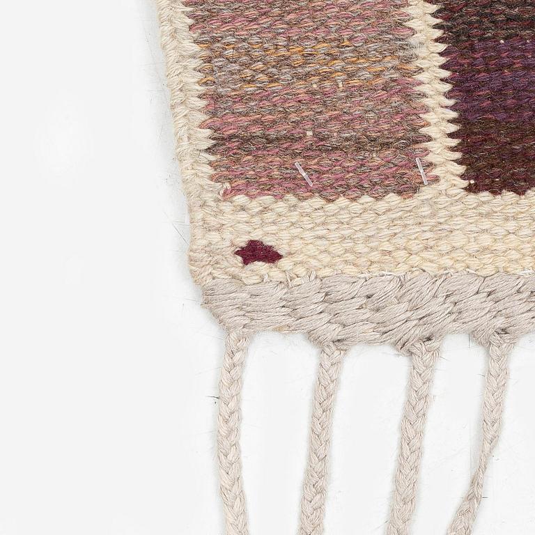 Barbro Nilsson, a 'Salerno grå' ('Kristianstad'), flat weave, c. 268 x 155 cm, signed AB MMF BN.