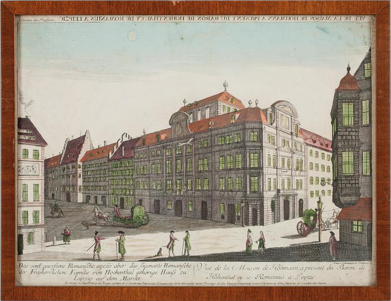 TITTSKÅPSBILDER, 4 st, 1700-tal.