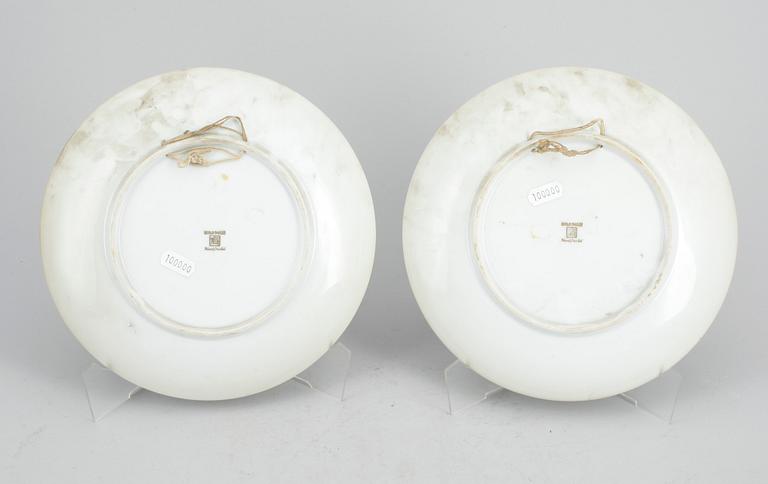 TALLRIKAR, 4 st, porslin, "gold imari", Japan, modern tillverkning.