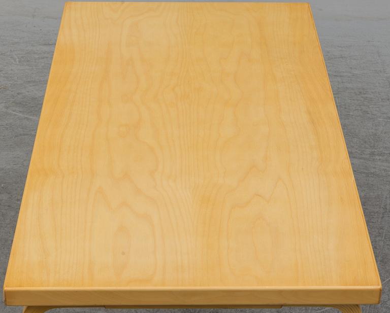 ALVAR AALTO, a birch coffee table from Artek, Finland.