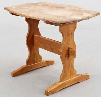 BOCKBORD, allmoge, 1800-tal.
