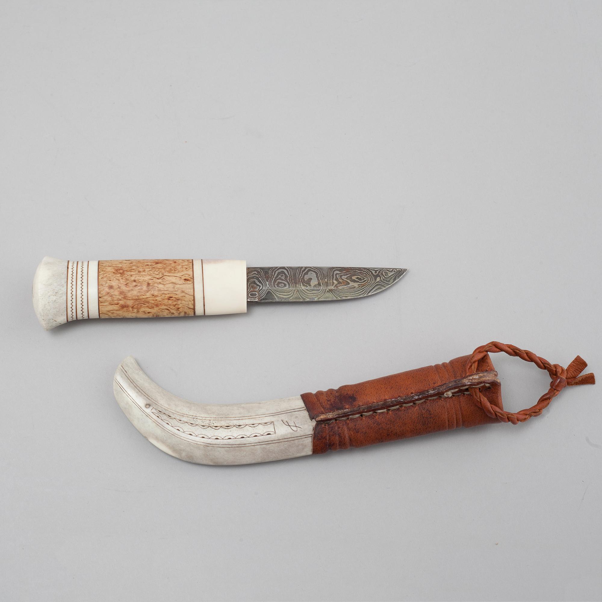 A knive by Per Erik Nilsson, signed.