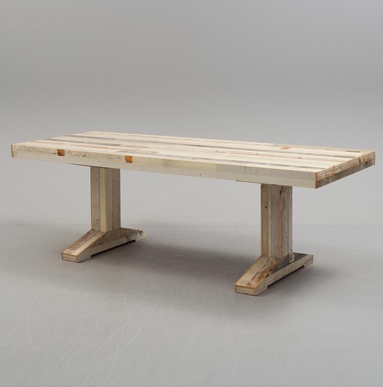 PIET HEIN EEK, "Canteen Scrapwood Table", Holland, 2000-tal.