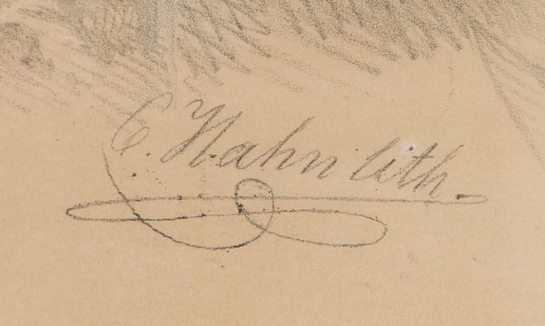 JOHAN KNUTSON, hänen mukaansa, litografia, Adler & Dietze, 1800-luku.