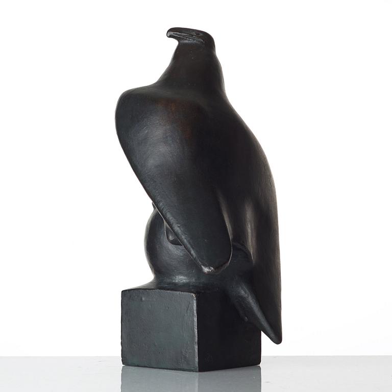 CARL MILLES, sculpture. Bronze, signed with a stamp CM and numbered 12/12. Height 34 cm.