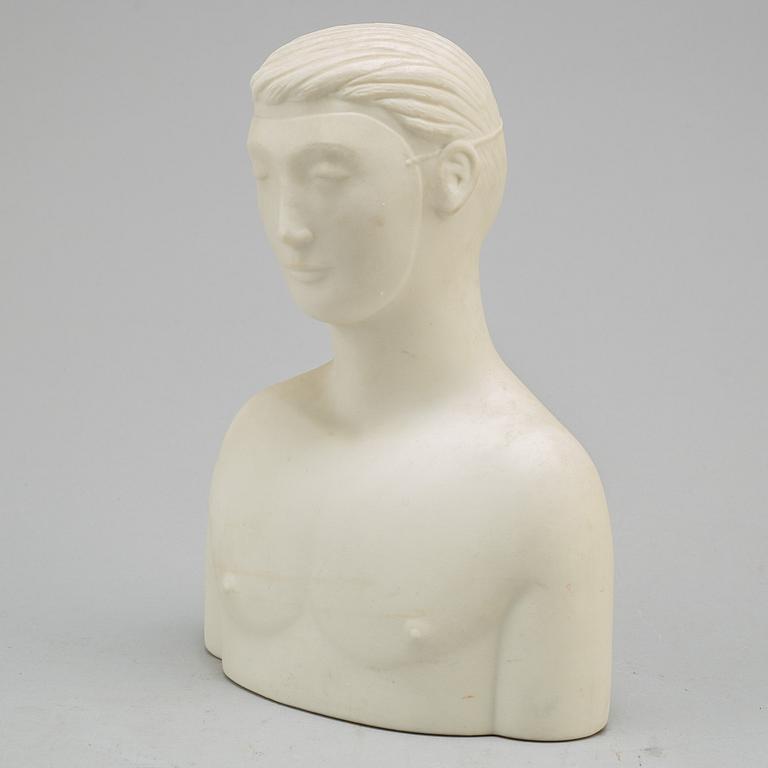 A parian figurine by Stig Lindberg, Gustavsberg, designed 1944.