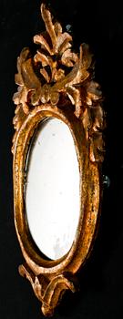SPEGLAR, ett par, troligen Italien, 1700-/1800- tal.