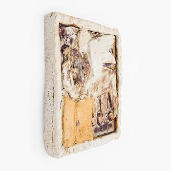 Michael Schilkin, relief, stengods, signerad Schilkin.