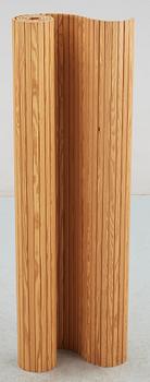 An Alvar Aalto pine room devider, Artek, Finland.