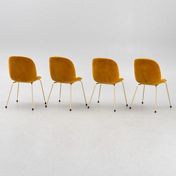 GamFratesi, chairs, 4 pcs, "Beetle", Gubi.