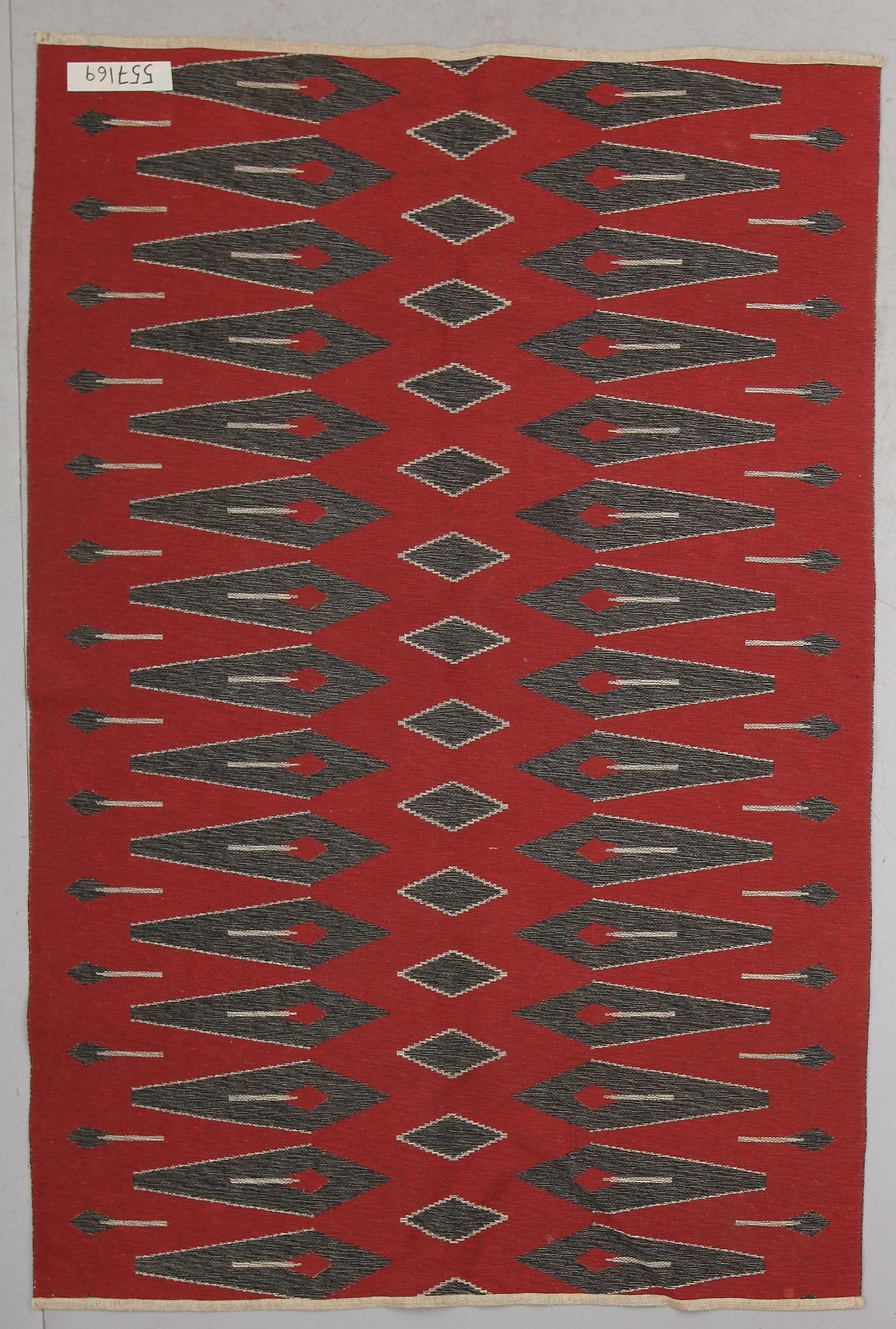 MATTA, nöthår, 1900-talets mitt, 225 x 150 cm.